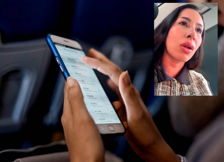 La víctima dijo que temió que el conductor, que ya la había insultado con palabras de grueso calibre, la agrediera físicamente. FOTO: EL COLOMBIANO Y CAPTURA DE VIDEO