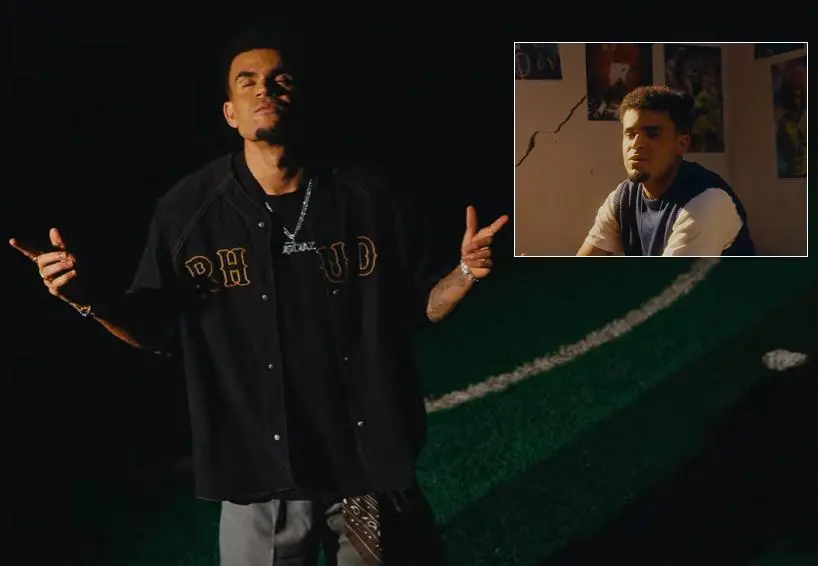 En el video también salen sus padres y Geraldine Ponce, esposa del futbolista, y sus dos hijas Roma y Charlotte. FOTO: Video ‘La Promesa’