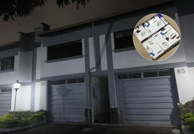 Este es el inmueble conocido como Motel Los Ángeles. Tiene una extensión aproximada de dos hectáreas y cuenta con 104 cabañas en las cuales se encontraron 3.600 dosis de un potenciador sexual. FOTO: Cortesía SAE