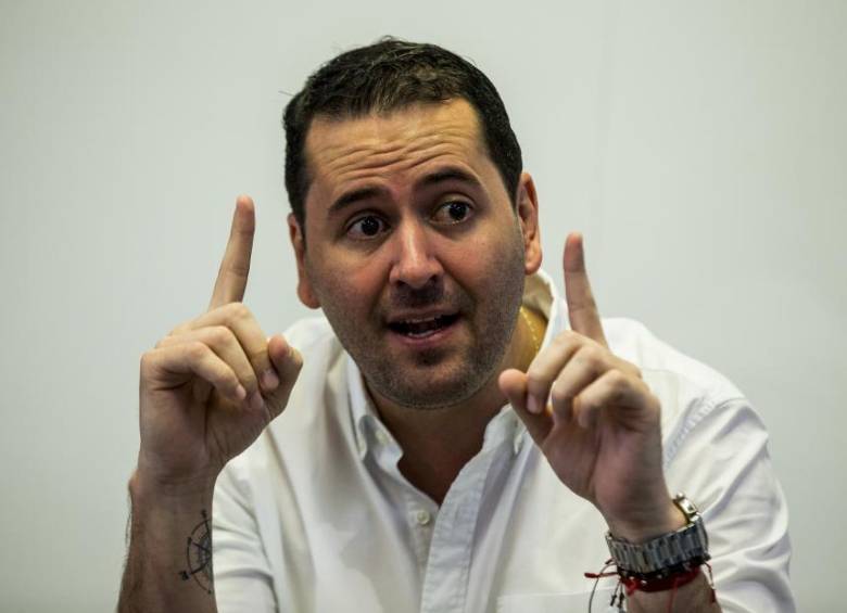 Juan Sebastián Abad, exmandatario de La Estrella de 2020 a 2023, está siendo investigado por irregularidades en la contratación de un proyecto de más de $90.000 millones. Foto: Julio César Herrera Echeverri.