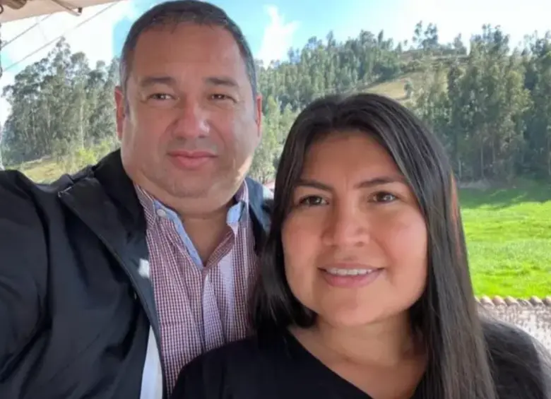 Gustavo González y Karen Manrique, congresista detenida por el caso de corrupción de la UNGRD. Foto: cortesía