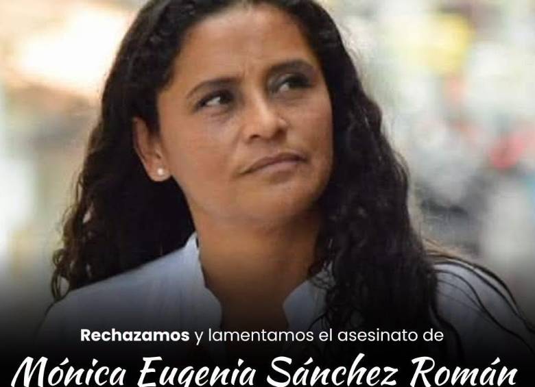 Esta es la lideresa social asesinada en el municipio de Santa Bárbara, Suroeste antioqueño. FOTO: Cortesía