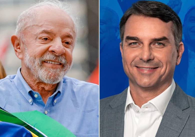 Luiz Inácio Lula da Silva y el senador conservador Flávio Bolsonaro pasan a segunda vuelta. FOTOS: Tomadas de Facebook @Lula - Instagram @flaviobolsonaro