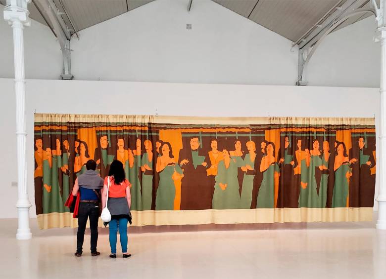 Decoración de interiores es una de las obras importantes de la maestra. Está ya en la colección permanente de la Tate Modern. Foto: Colprensa.