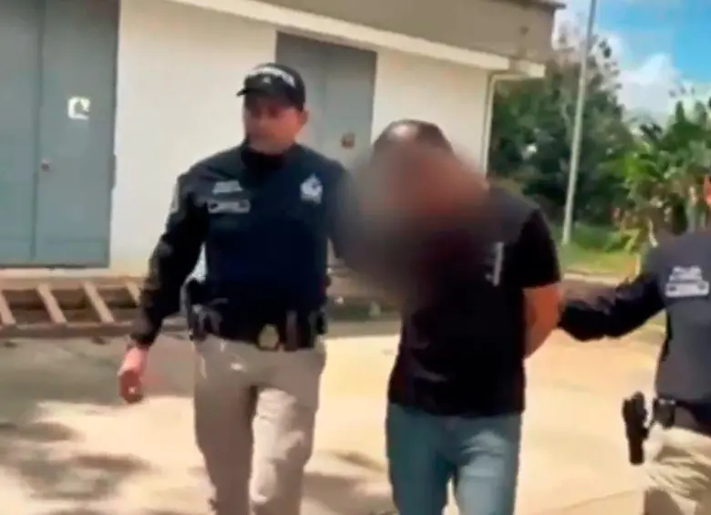 A Juan Pablo Vélez Isaza lo buscaban las autoridades italianas por sus presuntos nexos con una de las mafias del país europeo para el envío de cargamentos de droga. FOTO: CORTESÍA POLICÍA NACIONAL
