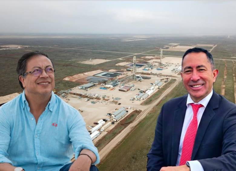 El presidente Gustavo Petro le dijo “no” al negocio con Oxy en el Permiam para aumentar la producción petrolera de Ecopetrol, liderada por Ricardo Roa. FOTOS: Ecopetrol y Presidencia.