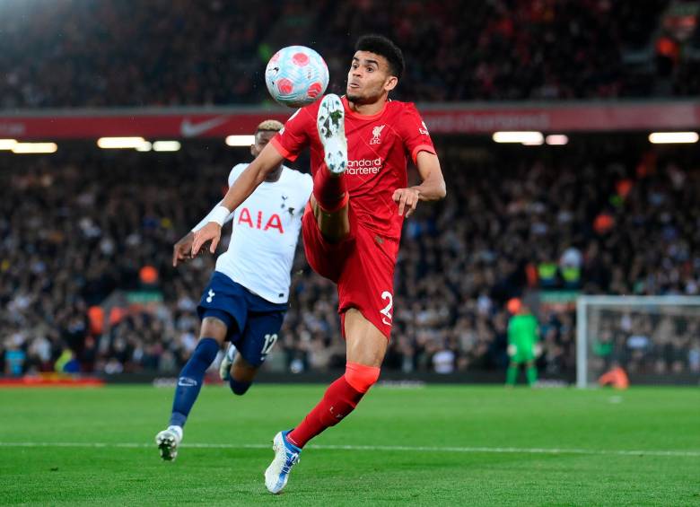 Imágenes del último partido del Liverpool, empate 1-1 con Tottenham. FOTO: GETTY