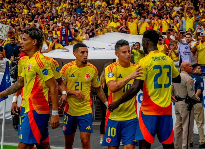 Colombia necesitaría cuatro puntos más para asegurar la clasificación al Mundial del 2026. FOTO: Juan Antonio Sánchez