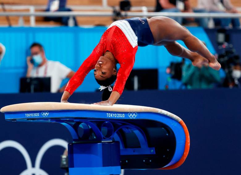 Gimnasta Simone Biles abandonó final por equipos de los Olímpicos