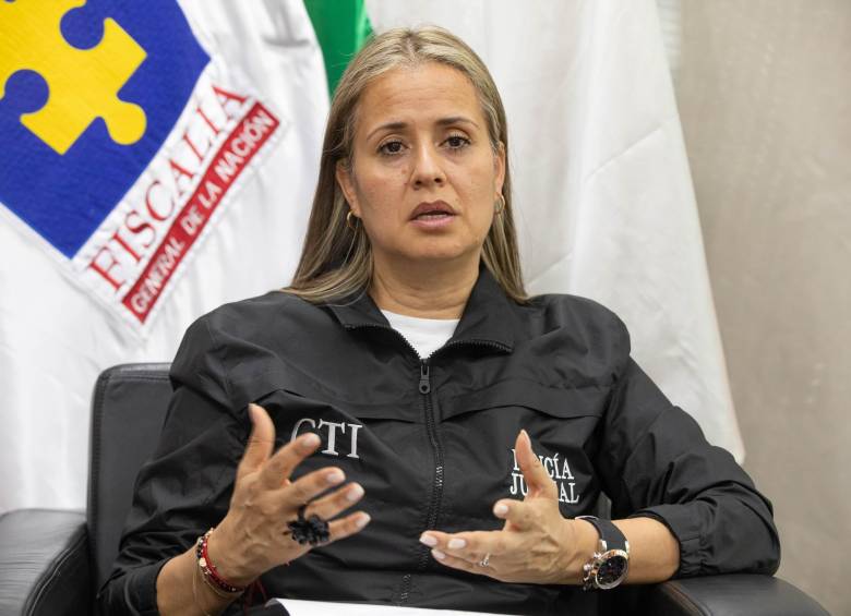 Yiri Milena Amado Sánchez lleva 15 años en la Fiscalía y el último ha sido la directora seccional de Fiscalías Medellín. Su prioridad es trabajar de manera articulada con todas las entidades. FOTO Esneyder Gutiérrez