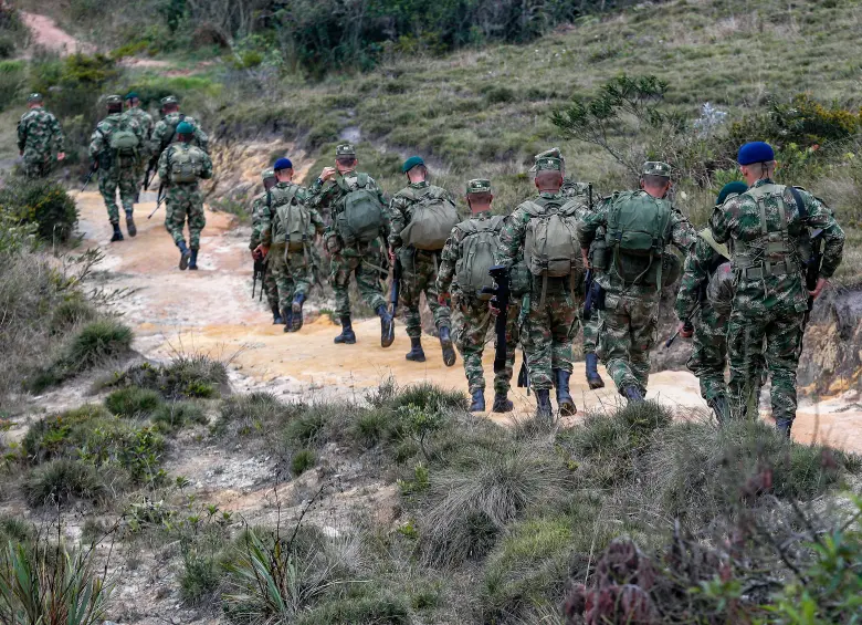 Los soldados desaparecieron en medio de combates con las disidencias de alias Iván Mordisco. FOTO: Manuel Saldarriaga