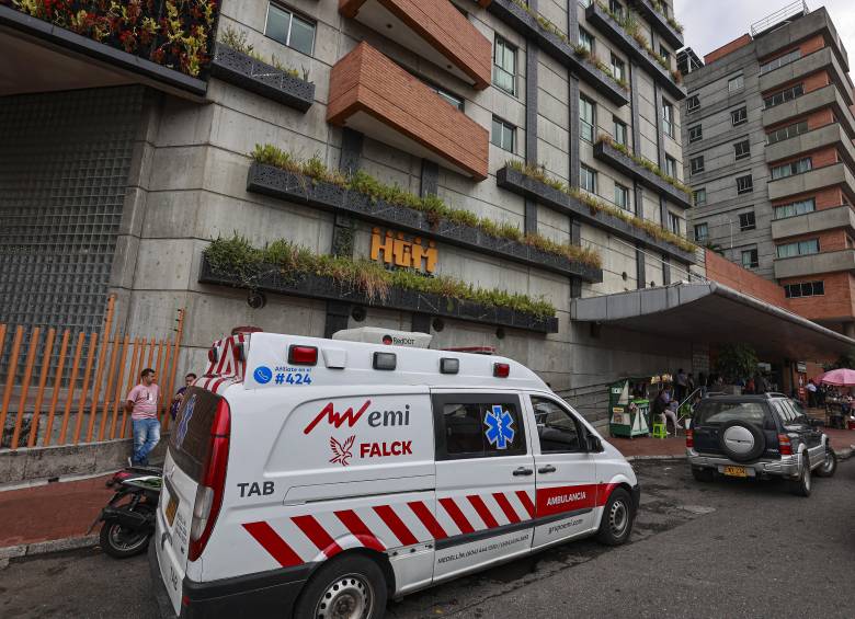 Fachada del Hospital General de Medellín. Foto: Manuel Saldarriaga Quintero.