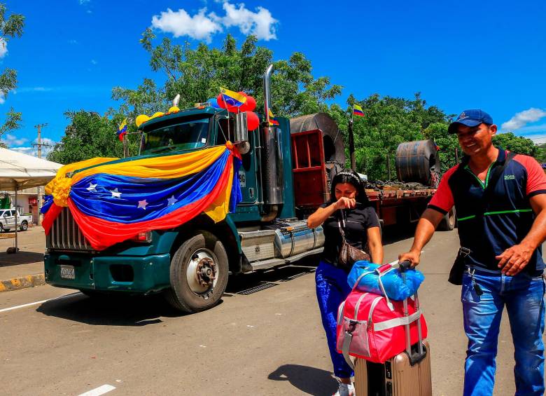 Esta semana se cumplió un año de la reapertura de la frontera entre Venezuela y Colombia. FOTO JUAN ANTONIO SÁNCHEZ