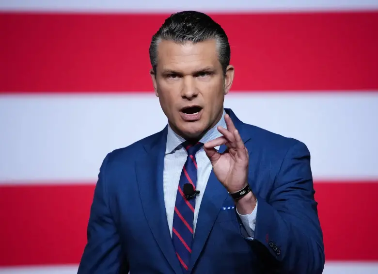 Secretario de Guerra, Pete Hegseth. FOTO: Getty Images.
