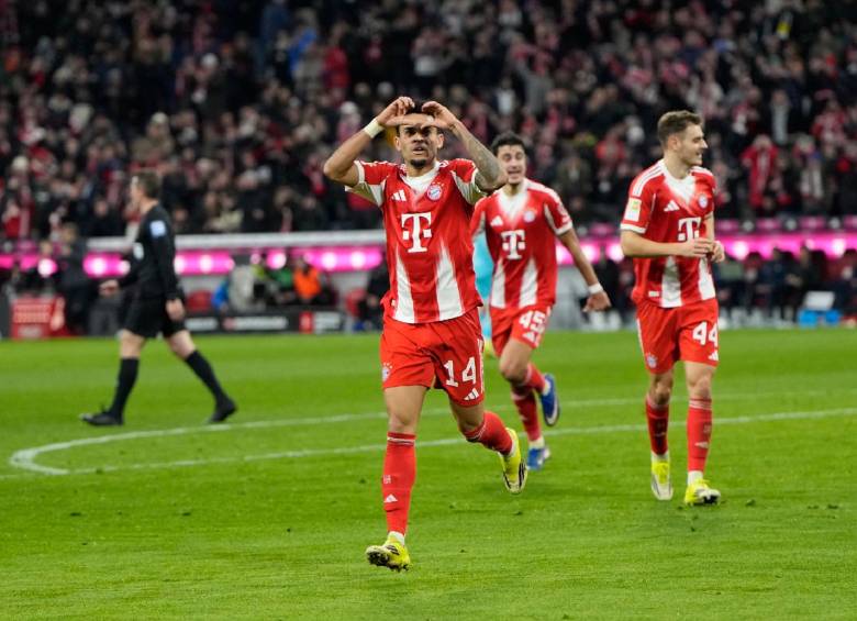 Luis Díaz causa sensación con su desequlibrio y goles en la Bundesliga. FOTO AFP