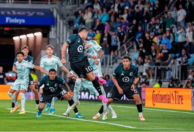 James Rodríguez ahora se concentrará de cara a su tercer Mundial. FOTO X-MINNESOTA UNITED
