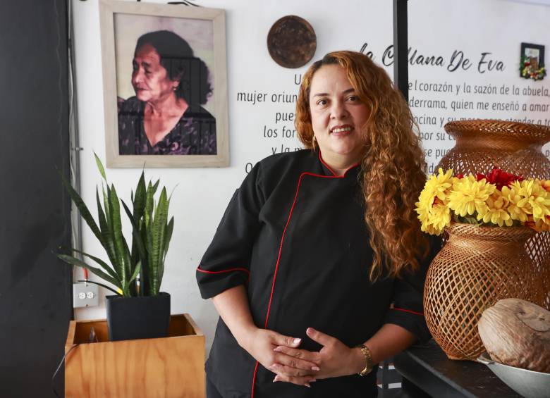 Uno de sus platos más destacados es el trifásico de lengua, plato que participó en el Candela Festival, evento gastronómico del Occidente antioqueño. FOTO MANUEL SALDARRIAGA