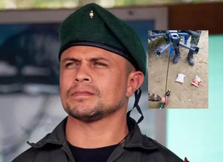 Alias Marlon, ‘cerebro’ de los drones en el Cauca. Fotos: redes