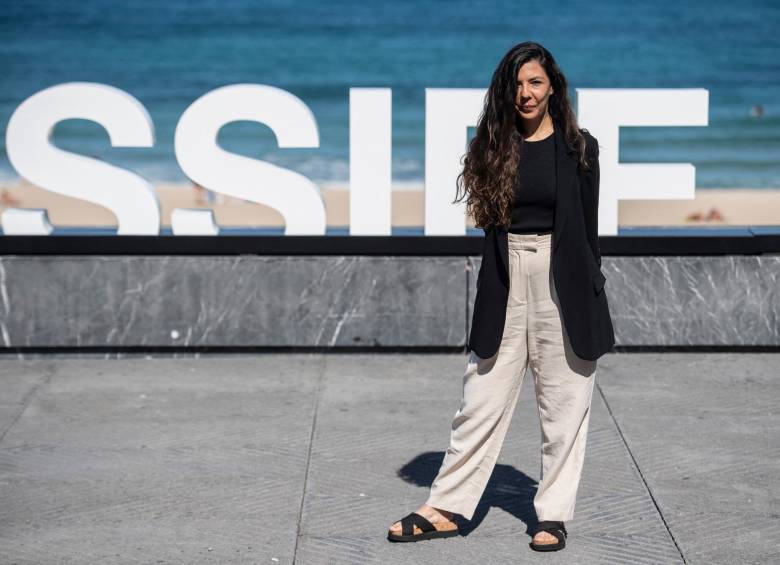 Laura Mora hizo historia para el cine colombiano con su premio en San Sebastián. FOTO Afp