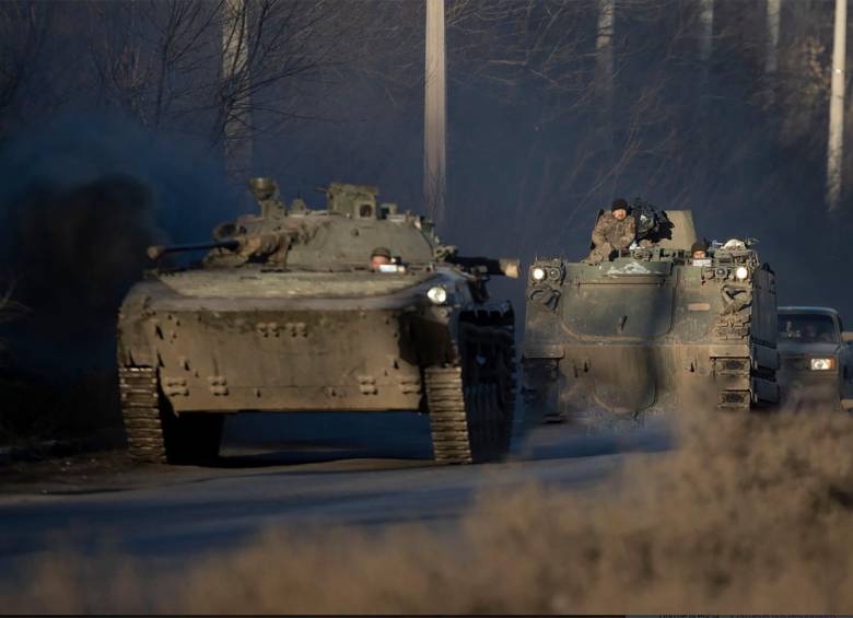 Estados Unidos y Alemania serán los dos países más proveedores de tanques de guerra para que Ucrania frene a Rusia. FOTO Getty