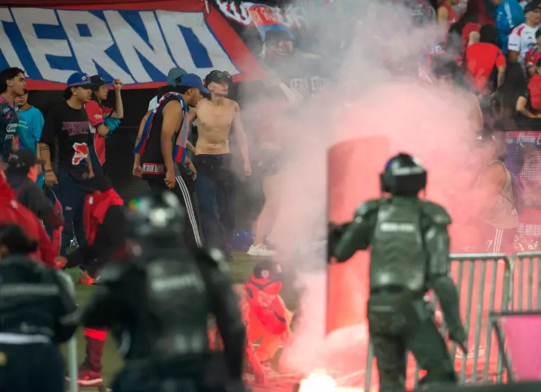 Los desmanes en el Atanasio Girardot serán gravemente castigados según el Alcalde Federico Gutiérrez. Foto: Camilo Suárez. 