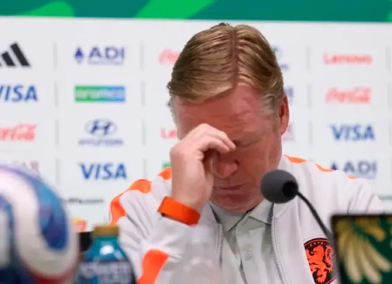 El balance de Ronald Koeman en su segundo ciclo con la Selección de Países Bajos cerró de forma definitiva con un registro de 24 victorias, 9 empates y 11 derrotas en 44 partidos dirigidos. FOTO AFP