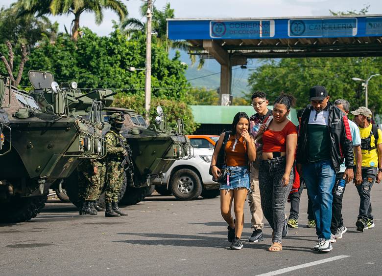 La captura de Nicolás Maduro el pasado 3 de enero devolvió la esperanza de aquellos migrantes venezolanos que cruzaron la frontera y llegaron a Antioquia en busca de refugio, trabajo y un futuro mejor. FOTO afp