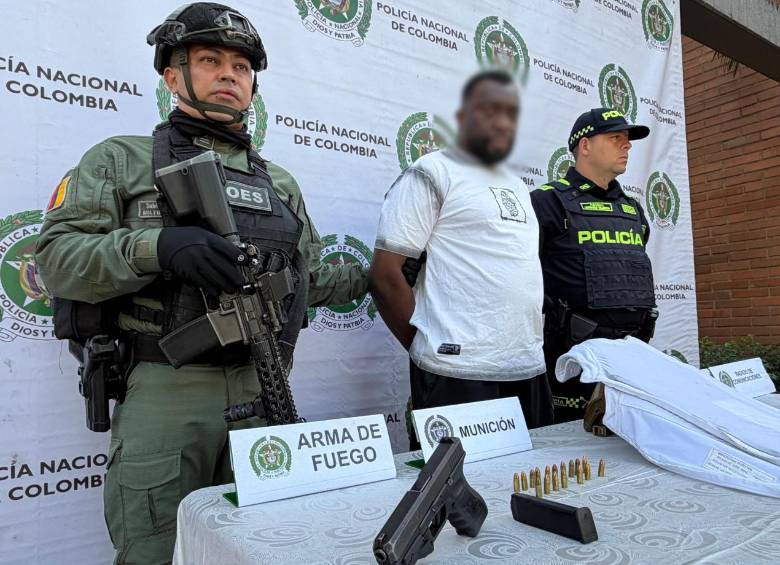 De acuerdo con las investigaciones citadas por la Policía Metropolitana, alias ‘Copete’ tendría una trayectoria criminal de aproximadamente 18 años dentro de la estructura delincuencial de La Sierra. FOTO Policía Metropolitana. 