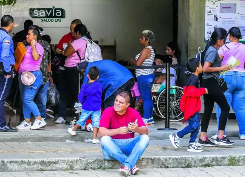 Tras tres años de intervención, la EPS Savia Salud adeuda $1,2 billones con la red hospitalaria de Antioquia. FOTO Julio Herrera. 