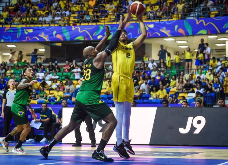 La Selección Colombia de baloncesto venía de superar a Uruguay (70-64). FOTO: Fecolcesto