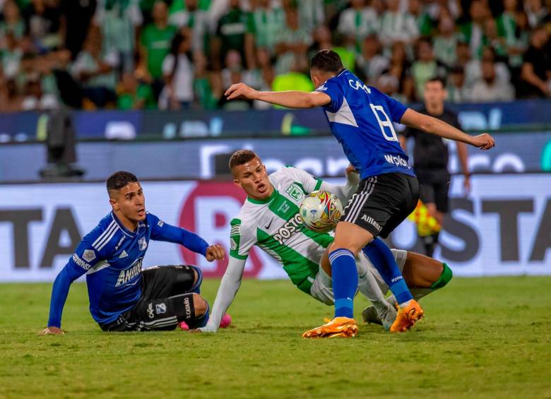 La final de ida el pasado miércoles en Medellín terminó con un empate 0-0. FOTO: JUAN ANTONIO SÁNCHEZ