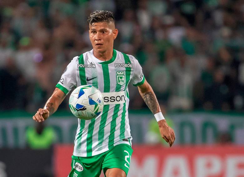 Jorman Campuzano atraviesa un excelente momento en Atlético Nacional. FOTO JUAN ANTONIO SÁNCHEZ