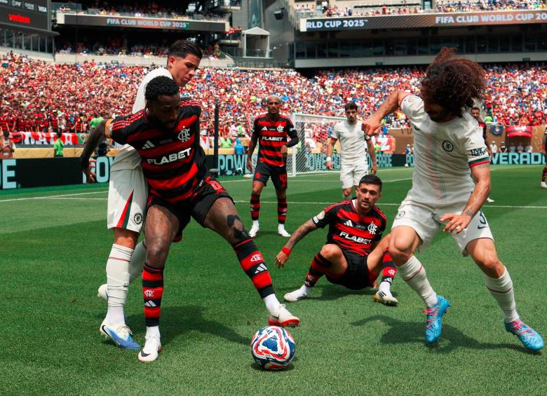 Imágenes del encuentro entre Flamengo de Brasil y Chelsea de Inglaterra, uno de los que más expectativas generó durante la fase de grupos del Mundial de Clubes. Los brasileños ganaron 3-1. FOTO GETTY