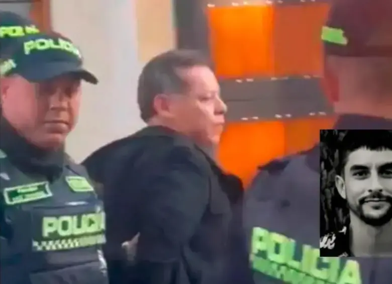 En la imagen principal, el hoy condenado. En la miniatura, Jaime Esteban Rendón Rincón, el funcionario público asesinado en el Oriente antioqueño. FOTOS CORTESÍA.