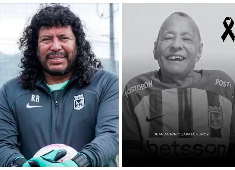 René Higuita envió un emotivo mensaje de despedida tras la muerte de su padre. FOTO COTESÍA ATLÉTICO NACIONAL Y @higuitarene