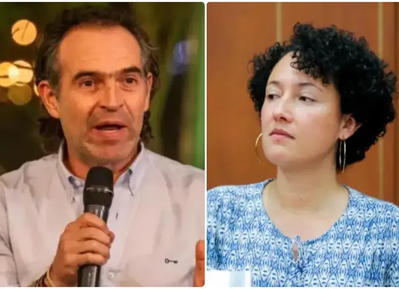 Federico Gutiérrez, alcalde de Medellín, e Isabel Cristina Zuleta, senadora. FOTOS: Archivo y Cortesía