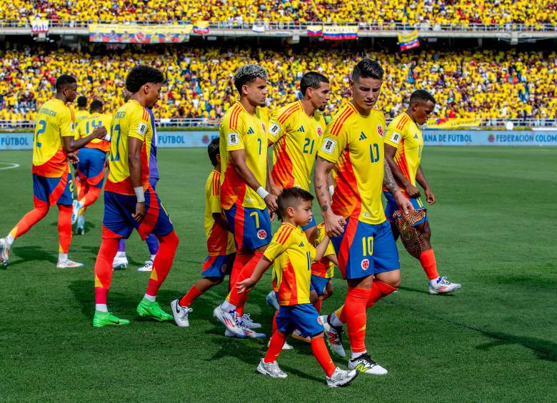 La Selección Colombia eligió Guadalajara como centro de concentración durante el Mundial 2026. En la imagen aparece James Rodríguez, líder y capitán de la Tricolor. FOTO: Juan Antonio Sánchez