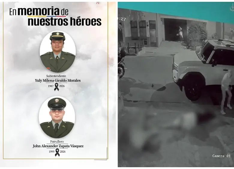 El tiroteo ocurrió en la noche de este viernes 5 de junio en el barrio Lorena de la Comuna 11 Laureles, en Medellín. FOTOS Policía Metropolitana y Denuncias Antioquia.