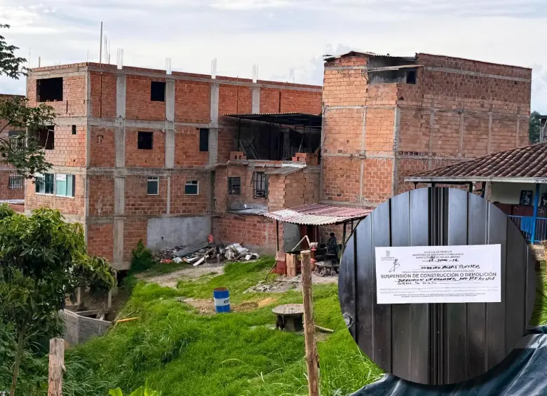Construir sin las licencias requeridas puede derivar en sanciones y multas de hasta 200 salarios mínimos mensuales legales vigentes. FOTO Alcaldía de Medellín. 