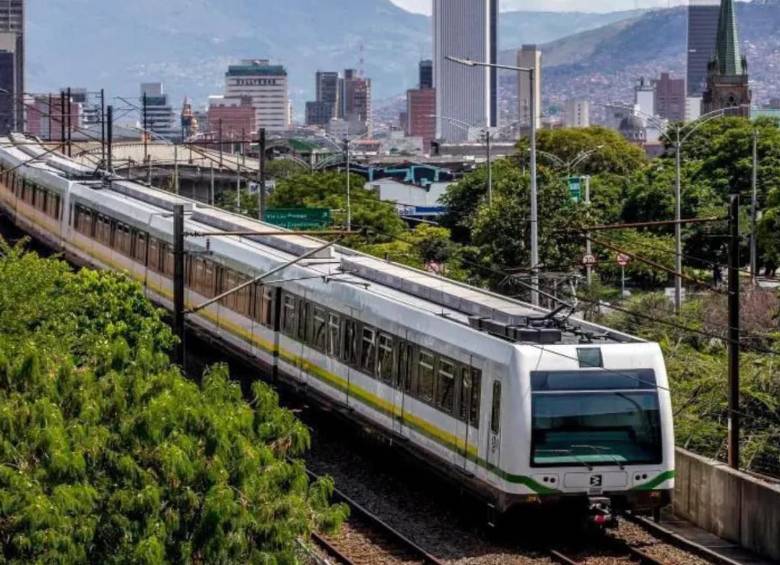 Imagen de referencia del Metro de Medellín. FOTO EL COLOMBIANO. 