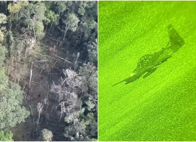 En un reciente operativo realizado en el municipio de Calamar, Guaviare, fallecieron por lo menos siete menores de edad. FOTO: Cortesía Ministerio de Defensa