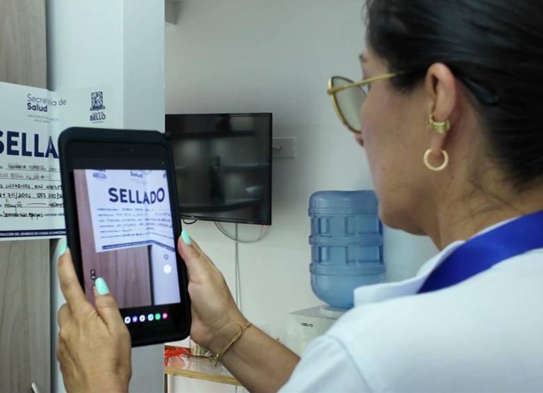 Las autoridades no divulgaron los nombres de los dos establecimientos ni precisaron en el reporte cuáles fueron las condiciones particulares encontradas en cada uno. FOTO Cortesía Alcaldía de Bello. 
