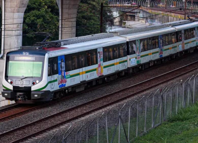Imagen de referencia del metro de Medellín. FOTO Manuel Saldarriaga.
