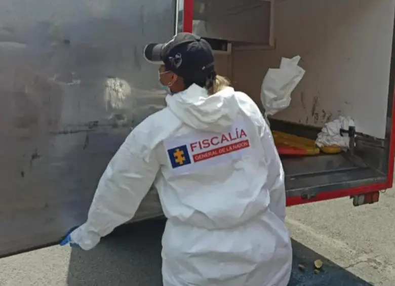 Imagen de referencia de un cuerpo hallado sin vida en el centro de Medellín. FOTO ARCHIVO EL COLOMBIANO.