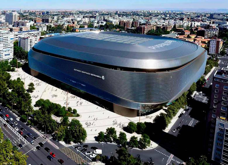 Ubicado en el Paseo de la Castellana, el Santiago Bernabéu se fundó en 1947 y tiene capacidad para 84.000 espectadores. FOTO @realmadrid