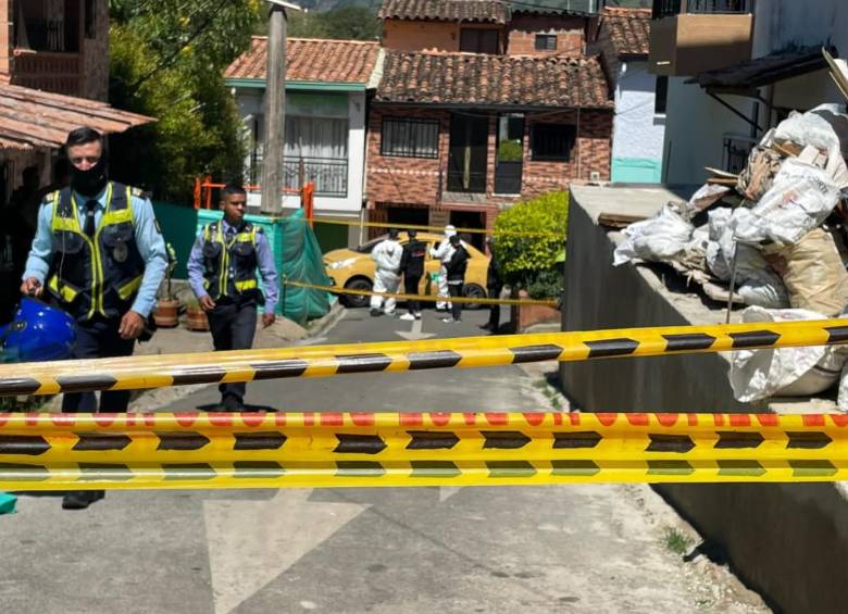 El reporte ubica el caso en la carrera 63A con calle 51, en el barrio Remanso, de este municipio del norte del Valle de Aburrá. FOTO Laura Rosa Jiménez Valencia. 
