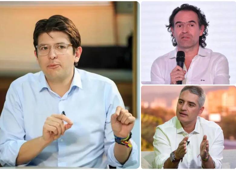 El alcalde de Medellín y el gobernador de Antioquia rechazaron el atentado contra el precandidato Miguel Uribe. FOTOS: Archivo