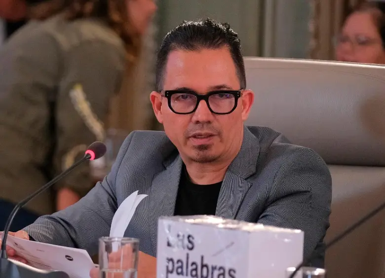 Wilmar de Jesús Mejía fue director de Inteligencia Estratégica de la DNI, antes de pasar a dirigir la UIAF. FOTO: CORTESÍA PRESIDENCIA.