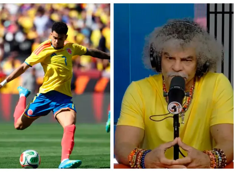 El Pibe Valderrama fue muy crítico con el nivel de la Selección en los amistosos. FOTOS GETTY Y TOMADA DE REDES SOCIALES