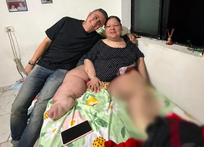 La única fuente de ingresos con la que sobreviven Ángela y su madre es una pequeña tienda instalada en el primer piso de su vivienda. FOTO Cortesía. 